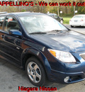 pontiac vibe 2008 blue hatchback gasoline 4 cylinders front wheel drive automatic 14094