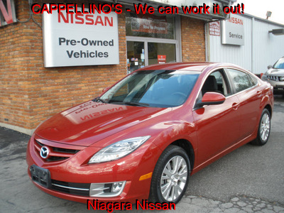 mazda mazda6i 2009 red sedan gasoline 4 cylinders front wheel drive automatic 14094