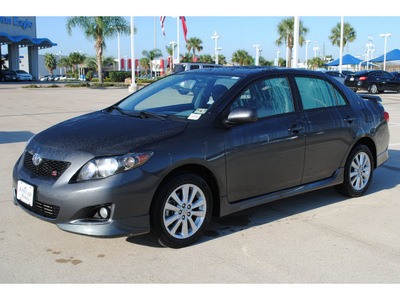 toyota corolla 2010 dk  gray sedan s gasoline 4 cylinders front wheel drive automatic 77065