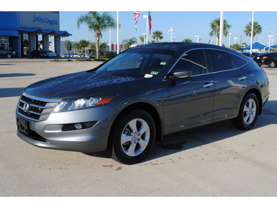 honda accord crosstour 2010 dk  gray wagon ex gasoline 6 cylinders front wheel drive automatic 77065