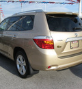 toyota highlander 2008 tan suv limited gasoline 6 cylinders all whee drive automatic 45840