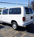 ford econoline wagon 2011 white van e 350 sd xlt flex fuel 8 cylinders rear wheel drive automatic with overdrive 08753