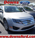 ford fusion 2012 silver sedan se gasoline 4 cylinders front wheel drive automatic with overdrive 08753