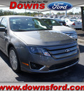 ford fusion 2012 gray sedan se gasoline 4 cylinders front wheel drive automatic with overdrive 08753