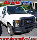 ford econoline cargo 2012 white van e 350 sd flex fuel 8 cylinders rear wheel drive automatic with overdrive 08753