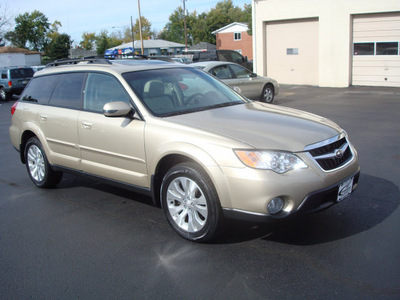 subaru outback 2009 gold wagon r limited gasoline 6 cylinders all whee drive automatic 45324