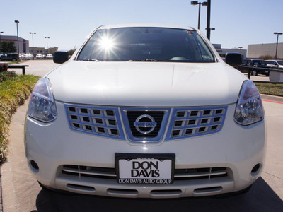 nissan rogue 2010 off white suv gasoline 4 cylinders front wheel drive automatic with overdrive 76018
