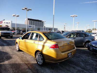 ford focus 2009 gold sedan sel gasoline 4 cylinders front wheel drive automatic with overdrive 60546