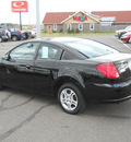 saturn ion 2004 black coupe level 2 gasoline 4 cylinders dohc front wheel drive automatic 55811