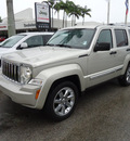 jeep liberty 2008 silver suv limited gasoline 6 cylinders 2 wheel drive automatic 33157