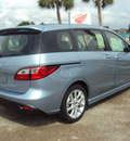 mazda mazda5 2012 clearwater blue wagon tour gasoline 4 cylinders front wheel drive automatic 32901