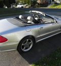 mercedes benz sl500 2003 silver convertable gasoline v8 automatic 07513