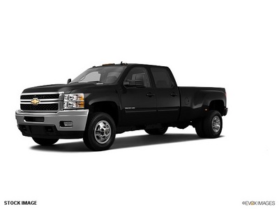 chevrolet silverado 3500hd 2011 black ltz diesel 8 cylinders 4 wheel drive allison 55391