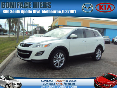 mazda cx 9 2012 crystal white suv gr tour gasoline 6 cylinders front wheel drive automatic 32901