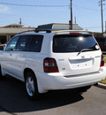 toyota highlander 2007 white suv limited gasoline 6 cylinders front wheel drive automatic 27591