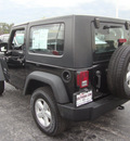 jeep wrangler 2007 black suv x gasoline 6 cylinders 4 wheel drive automatic 60443