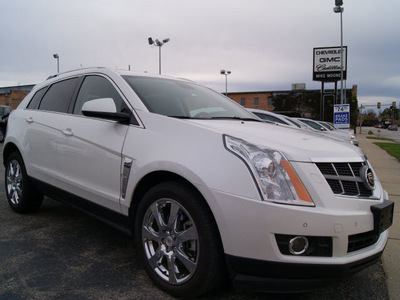 cadillac srx 2010 white suv performance collection gasoline 6 cylinders all whee drive automatic 60115