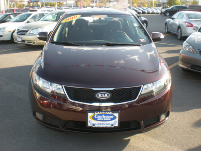 kia forte 2010 burgundy sedan ex gasoline 4 cylinders front wheel drive automatic 13502