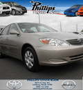 toyota camry 2002 gold sedan le gasoline 4 cylinders front wheel drive automatic 34788