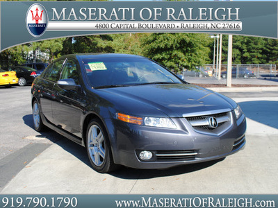 acura tl 2007 gray sedan gasoline 6 cylinders front wheel drive automatic 27616