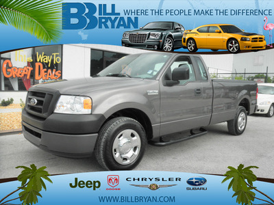 ford f 150 2008 silver pickup truck xl gasoline 6 cylinders 2 wheel drive automatic 34731
