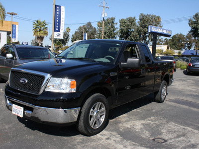 ford f 150 2008 black xlt gasoline 8 cylinders 2 wheel drive automatic with overdrive 94063