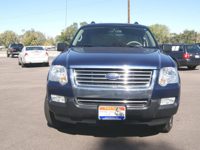 ford explorer 2007 dark blue suv xlt gasoline 6 cylinders 4 wheel drive automatic 80911