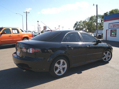mazda mazda6 2007 black sedan i sport gasoline 4 cylinders front wheel drive automatic 80911