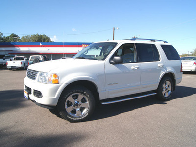 ford explorer 2004 ceramic white suv limited gasoline 8 cylinders 4 wheel drive automatic 80911