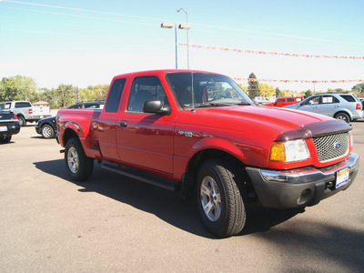 ford ranger 2002 bright red xlt 6 cylinders 4 wheel drive automatic 80911