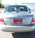 nissan sentra 2001 silver sedan xe gasoline 4 cylinders front wheel drive automatic 80504