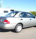 nissan sentra 2001 silver sedan xe gasoline 4 cylinders front wheel drive automatic 80504