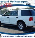 ford explorer 2004 white suv xlt flex fuel 6 cylinders 4 wheel drive automatic 99336