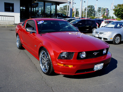 ford mustang 2008 dk  red coupe gt premium gasoline 8 cylinders rear wheel drive automatic 98371