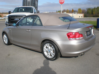 bmw 128i 2009 gray gasoline 6 cylinders rear wheel drive automatic 13502