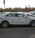 ford taurus 2010 white sedan limited gasoline 6 cylinders front wheel drive automatic 13502