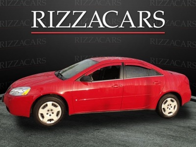 pontiac g6 2006 dk  red sedan se1 gasoline 6 cylinders front wheel drive automatic with overdrive 60546