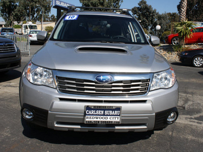 subaru forester 2010 silver suv 2 5xt limited gasoline 4 cylinders all whee drive automatic 94063