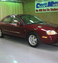 mercury sable 2004 red sedan ls premium gasoline 6 cylinders front wheel drive automatic with overdrive 44883