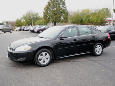 chevrolet impala 2010 black sedan lt flex fuel 6 cylinders front wheel drive automatic 55124