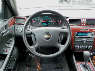 chevrolet impala 2010 black sedan lt flex fuel 6 cylinders front wheel drive automatic 55124
