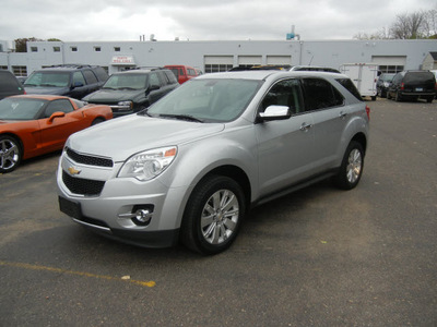 chevrolet equinox 2011 silver suv ltz flex fuel 6 cylinders all whee drive 6 speed automatic 55391