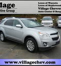 chevrolet equinox 2011 silver suv ltz flex fuel 6 cylinders all whee drive 6 speed automatic 55391