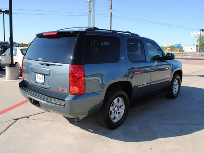 gmc yukon 2010 blue suv slt flex fuel 8 cylinders 2 wheel drive automatic 76087