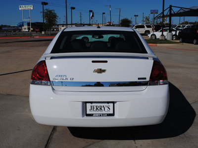 chevrolet impala 2011 white sedan lt flex fuel 6 cylinders front wheel drive automatic 76087