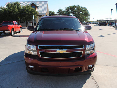 chevrolet tahoe 2009 maroon suv lt flex fuel 8 cylinders 2 wheel drive automatic 76087