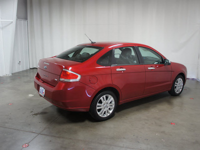 ford focus 2010 red sedan sel gasoline 4 cylinders front wheel drive automatic 76108