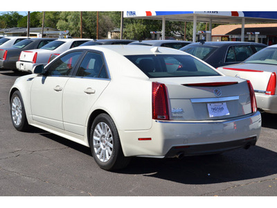 cadillac cts 2010 white sedan 3 0l v6 luxury gasoline 6 cylinders rear wheel drive automatic 76903