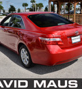 toyota camry 2008 red sedan le gasoline 4 cylinders front wheel drive automatic 32771