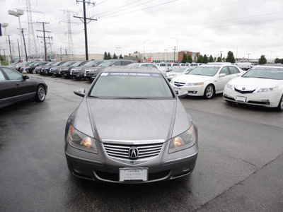 acura rl 2008 gray sedan tech awd gasoline 6 cylinders all whee drive automatic with overdrive 60462